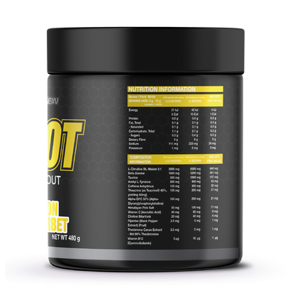 1 SHOT Lemon sherbet