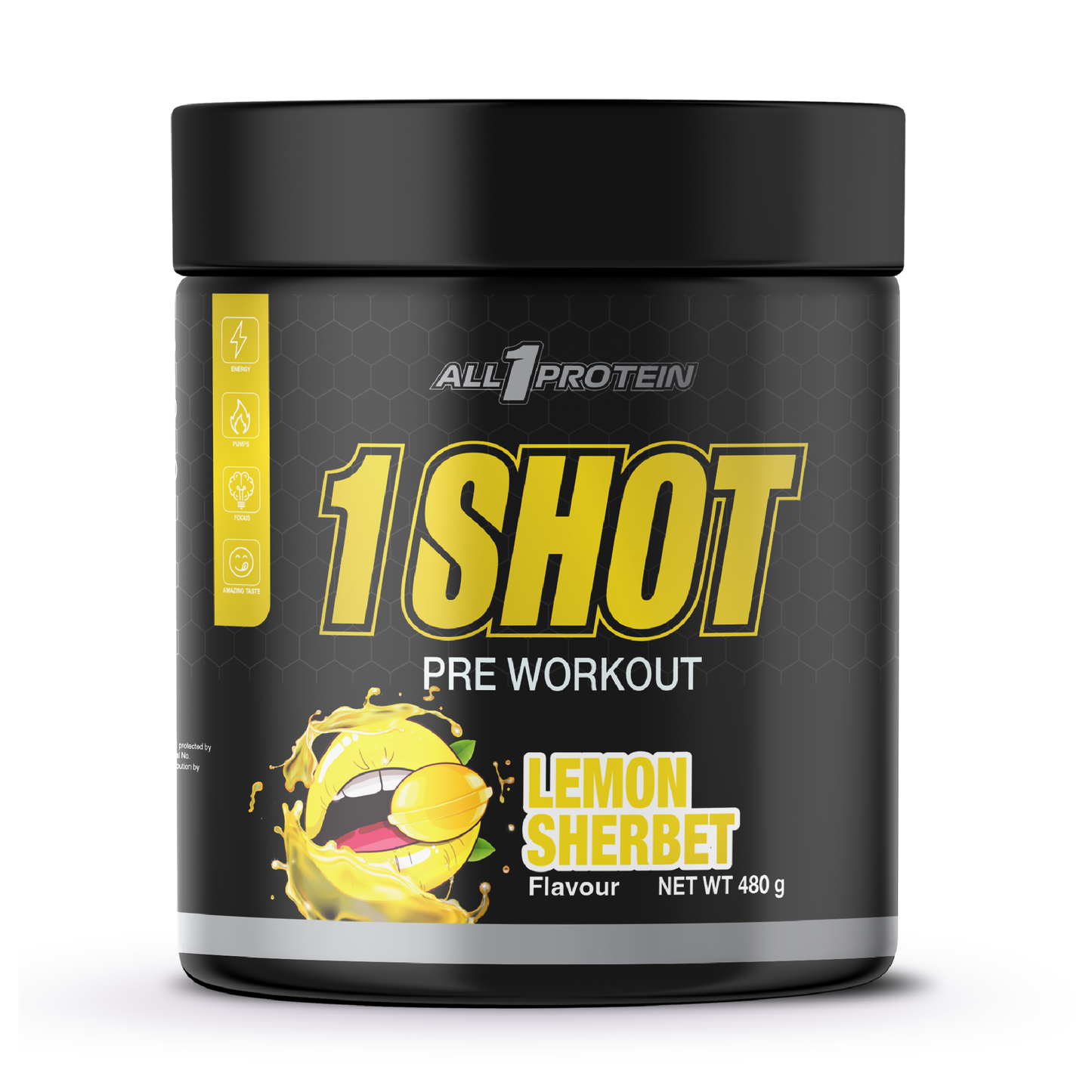 1 SHOT Lemon sherbet